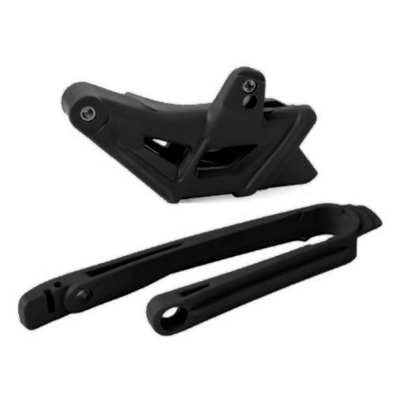 Guiacadenas + patin Polisport negro KTM 90587 - motoscamaralweb.com