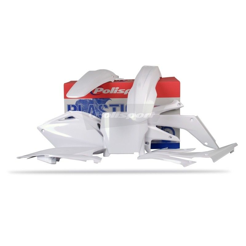 Kit plástica Polisport Honda blanco 90139 - motoscamaralweb.com