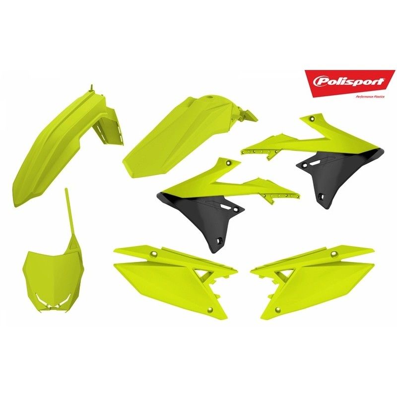Kit de plástica Polisport RM-Z450 18 Amarillo neón - motoscamaralweb.com