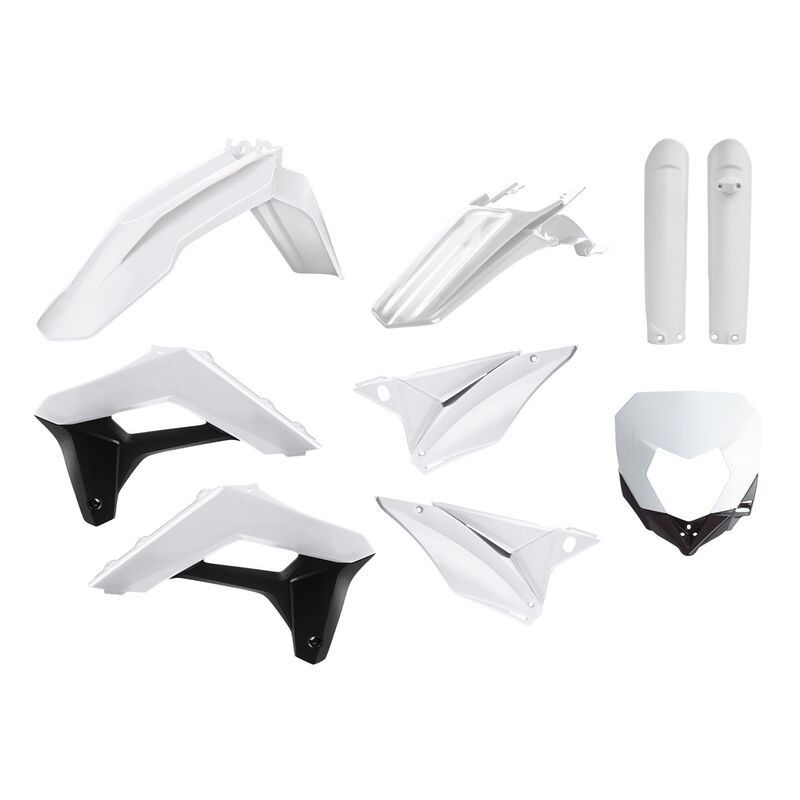 Kit de plastica Polisport Sherco Blanco - motoscamaralweb.com