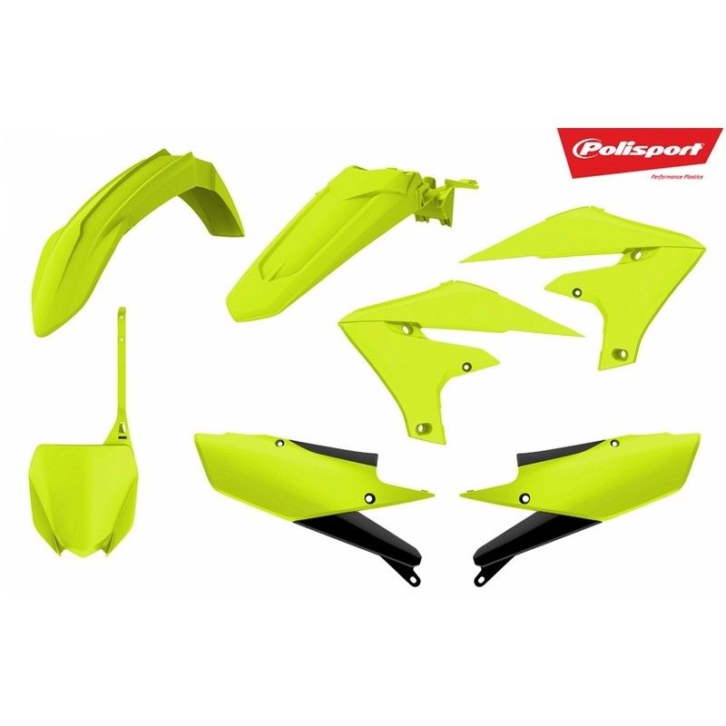Kit de plástica Polisport YZ250F 19 YZ450F 18-19 Amarillo neón - motoscamaralweb.com