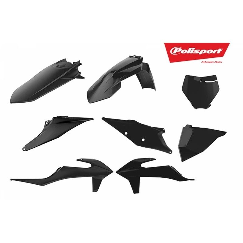 Kit de plástica Polisport SX / SX-F Negro - motoscamaralweb.com