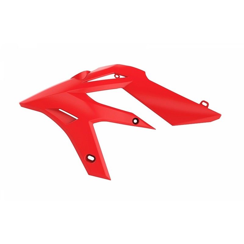 Aletines de radiador Polisport XTRAINER 15-19 Rojo - motoscamaralweb.com