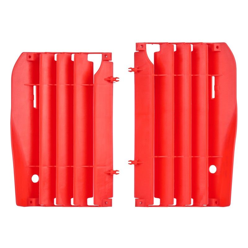 Aletines de radiador POLISPORT 8455700002 rojo Honda - motoscamaralweb.com