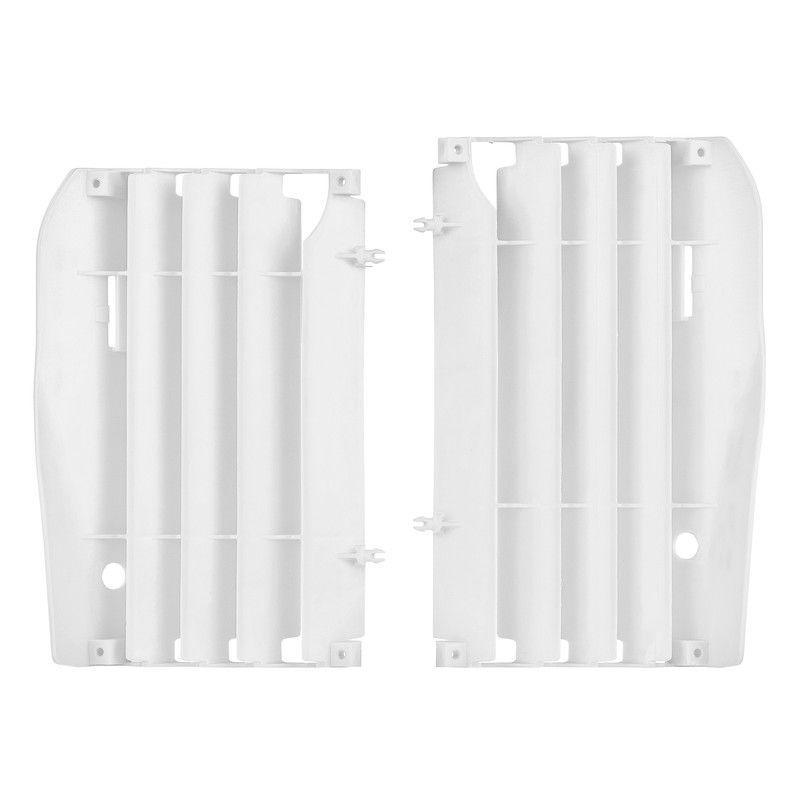 Aletines de radiador POLISPORT Honda Blanco 8456300001 - motoscamaralweb.com