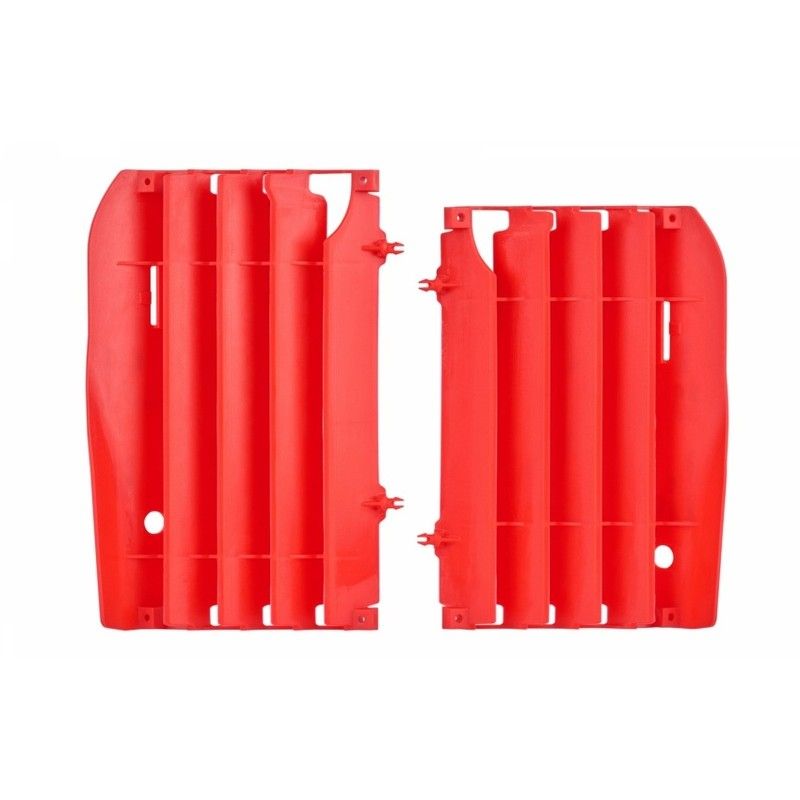 Aletines de radiador POLISPORT Honda rojo 8459900002 - motoscamaralweb.com
