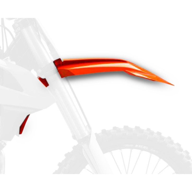 POLISPORT Front Fender Orange KTM SX85 - motoscamaralweb.com