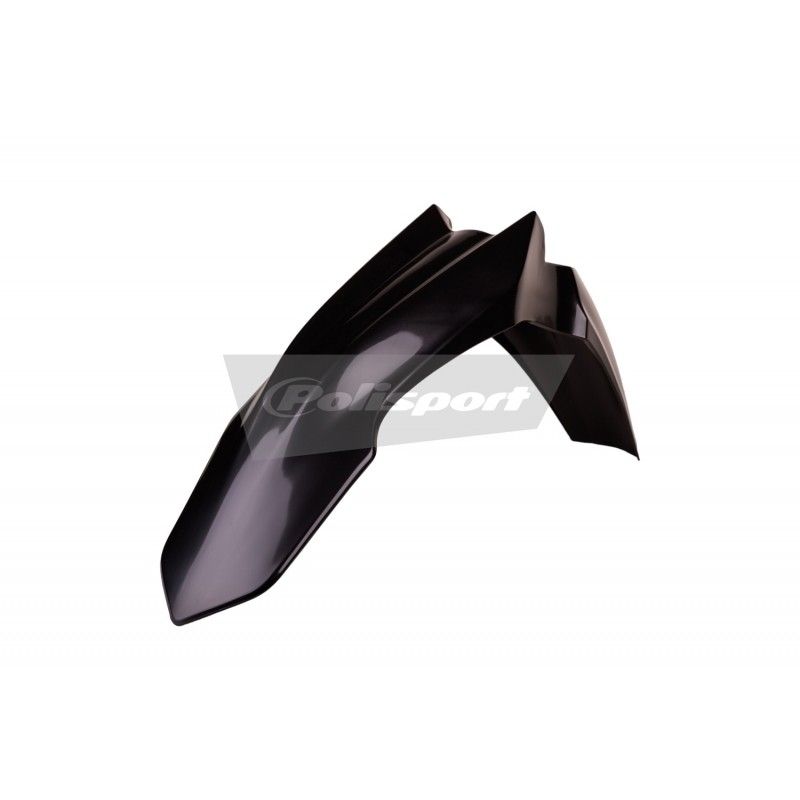 POLISPORT Front Fender Black Honda CRF250R/CRF450R - motoscamaralweb.com