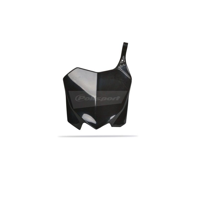 POLISPORT Front Number Plate Black Honda CRF250R/CRF450R - motoscamaralweb.com