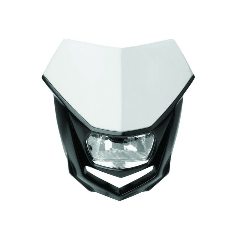Careta POLISPORT Halo blanco - motoscamaralweb.com