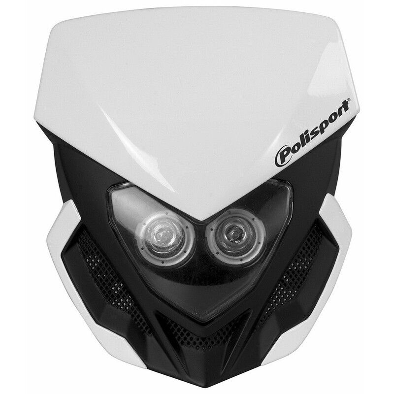 Careta Polisport Lookos blanco 8659800001 - motoscamaralweb.com