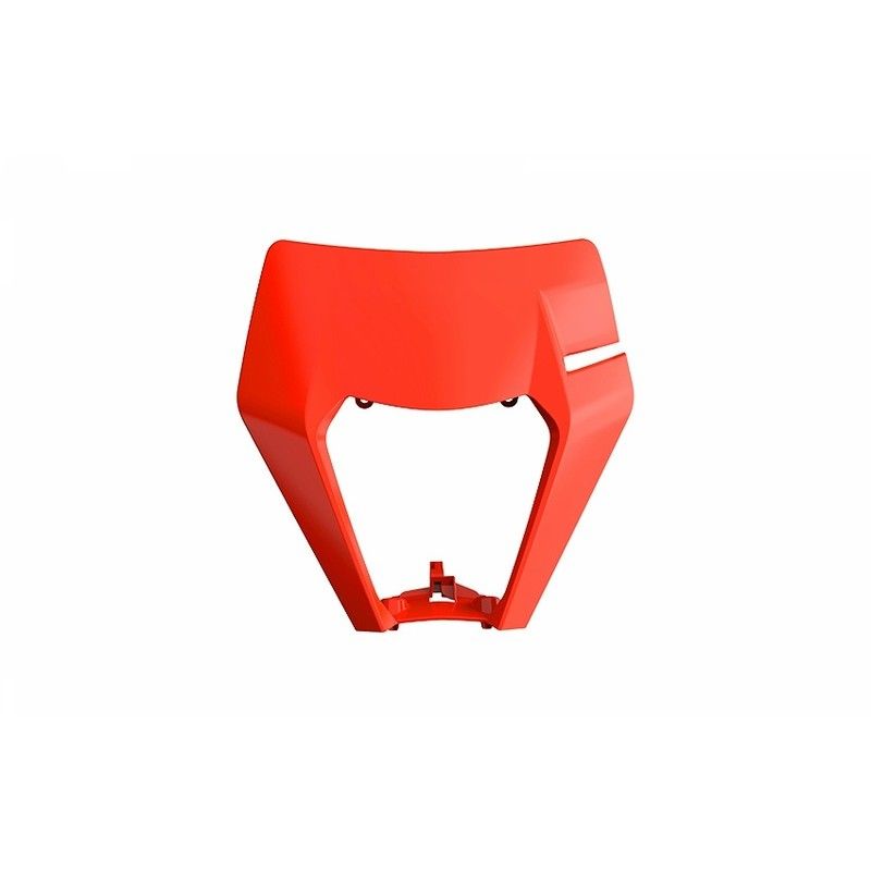 Careta Polisport naranja flúor KTM - motoscamaralweb.com