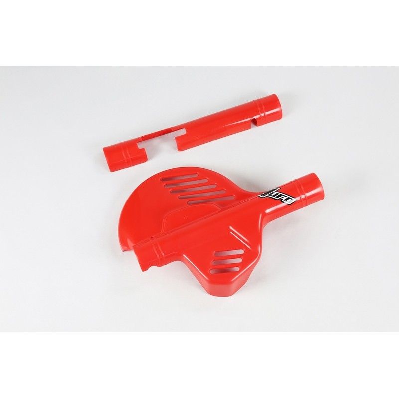 Protector de disco UFO rojo Honda CRF250R/CRF450R - motoscamaralweb.com