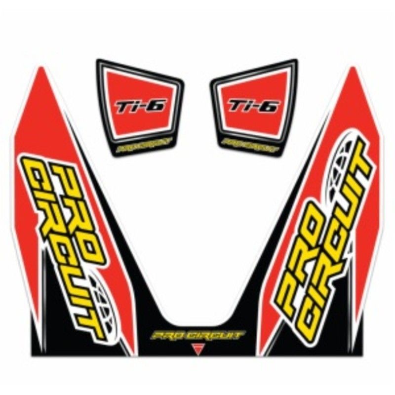 Adhesivo de escape Ti-6 - motoscamaralweb.com