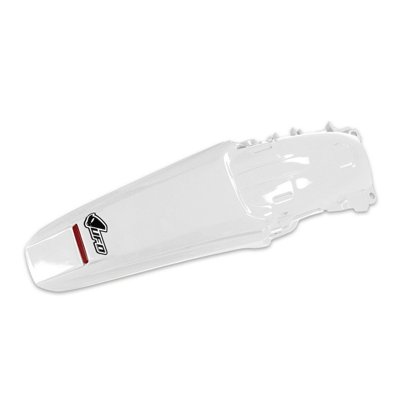 Guardabarros trasero con piloto LED UFO Honda blanco HO04603-041 - motoscamaralweb.com