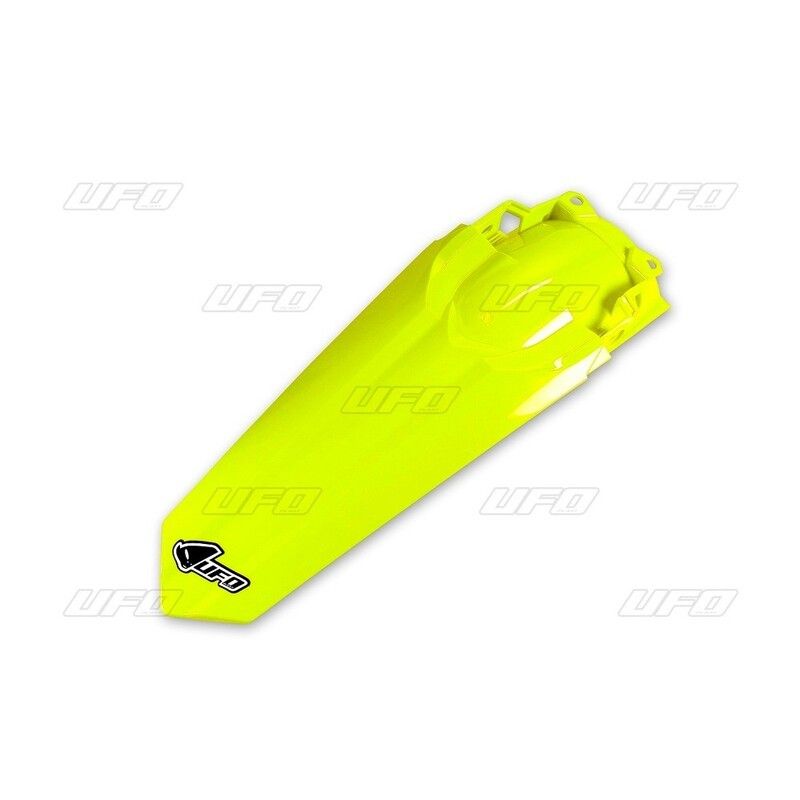 Guardabarros trasero UFO Honda amarillo fluor HO04681-DFLU - motoscamaralweb.com