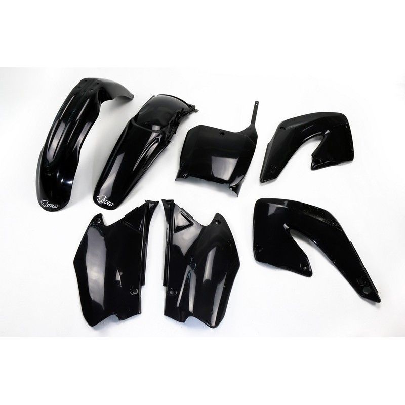 Kit plástica completo UFO Honda negro HOKIT100-001 - motoscamaralweb.com