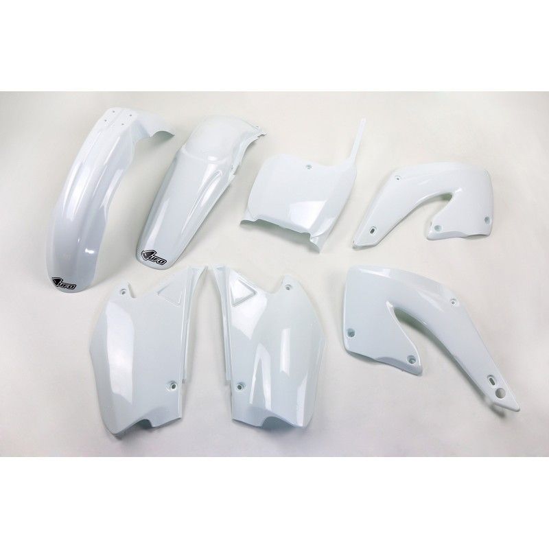 Kit plástica completo UFO Honda blanco HOKIT100-041 - motoscamaralweb.com