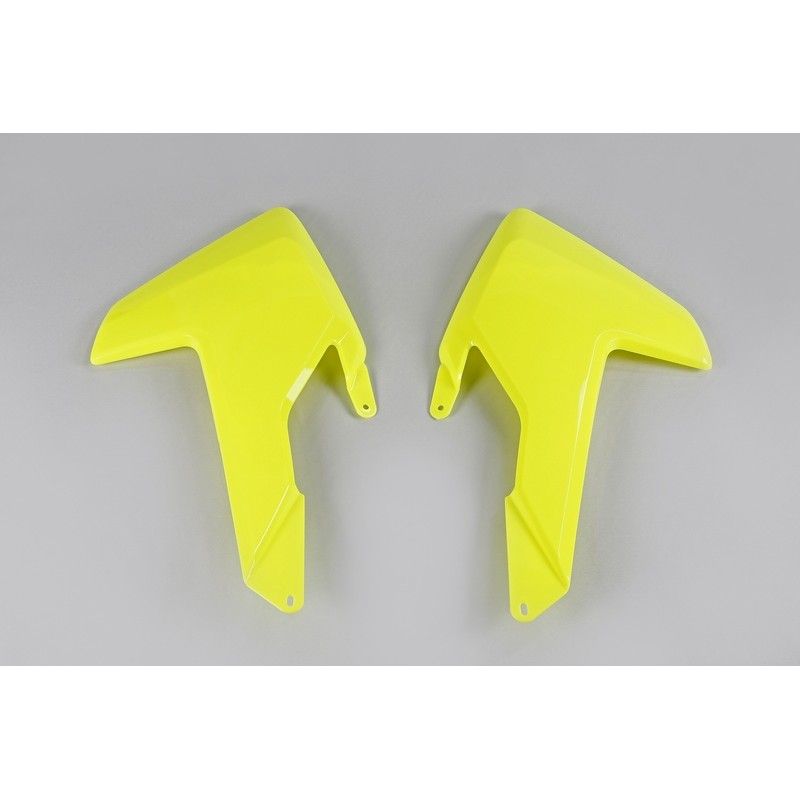 Paneles laterales radiador UFO amarillo fluor Husqvarna TC-FC - motoscamaralweb.com
