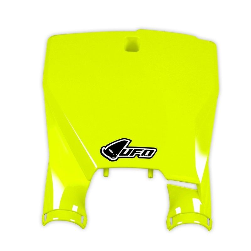 Porta-numeros stadium UFO amarillo neon - Husqvarna - motoscamaralweb.com