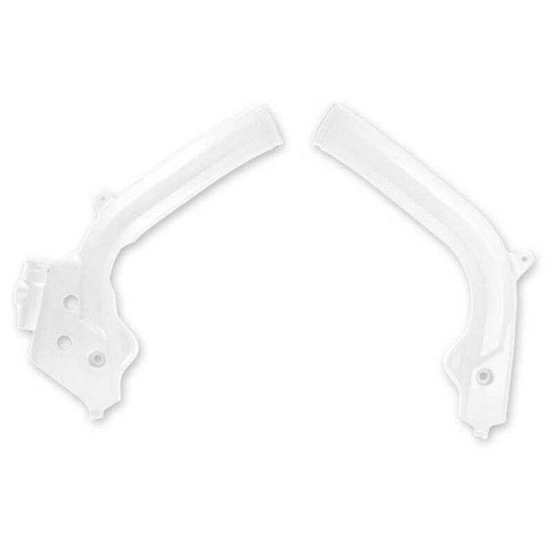 Protector de chasis UFO Husqvarna blanco HU03376-041 - motoscamaralweb.com