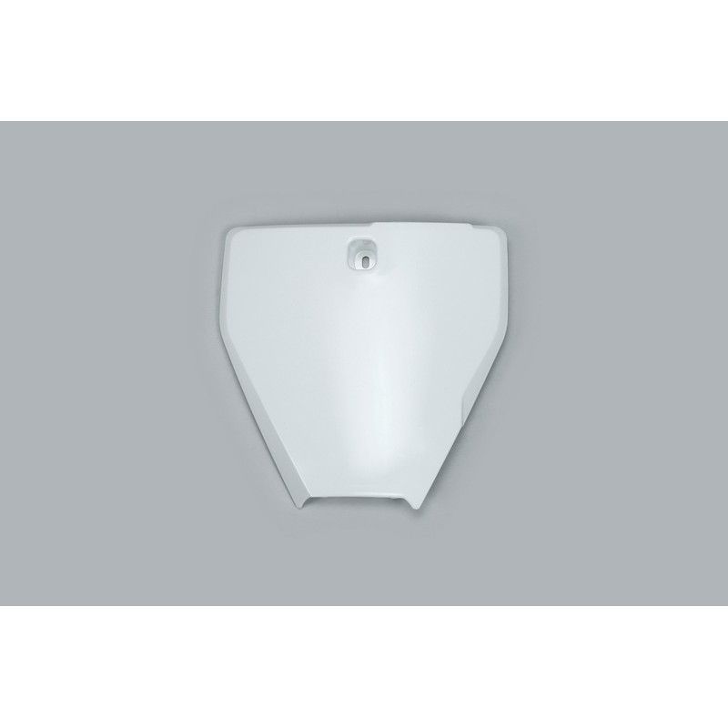 Porta-números delantero UFO blanco Husqvarna TC85 - motoscamaralweb.com