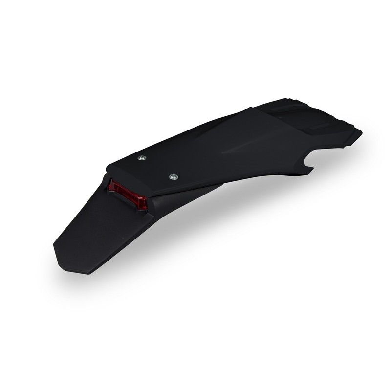 Guardabarros trasero UFO con LED negro Husqvarna FE/TE - motoscamaralweb.com