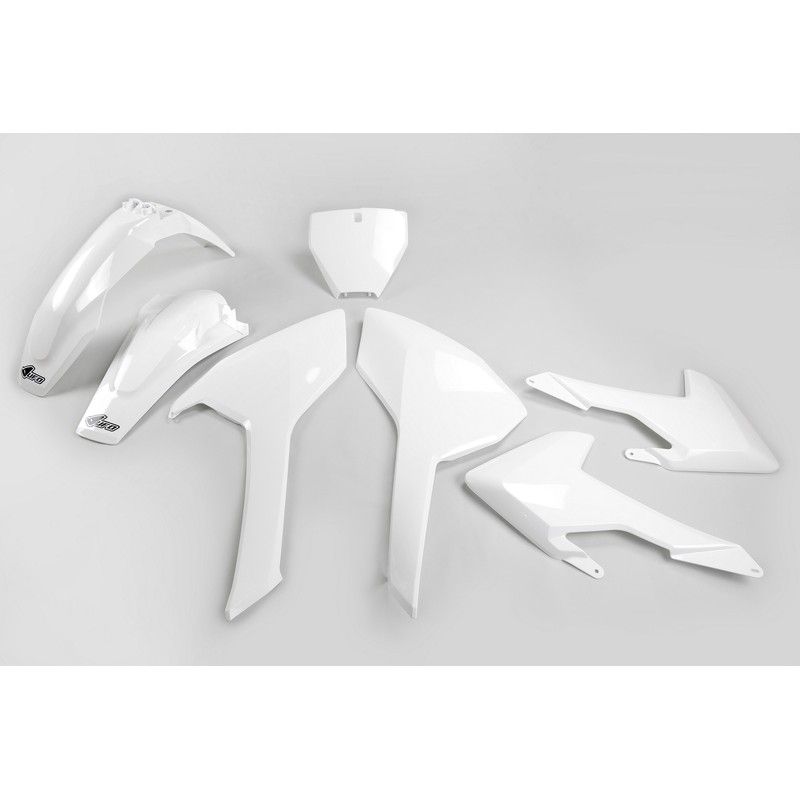 Kit plástica completo UFO Husqvarna color blanco HUKIT616-041 - motoscamaralweb.com