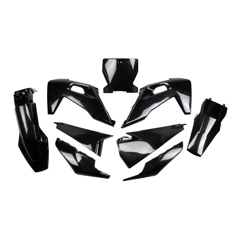 Kit plástica completo UFO negro - Husqvarna TC/FC - motoscamaralweb.com