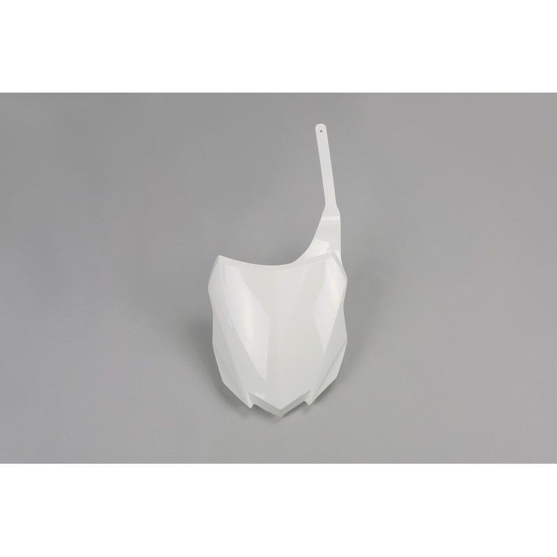 Portanúmeros delantero UFO Kawasaki blanco KA04724-047 - motoscamaralweb.com