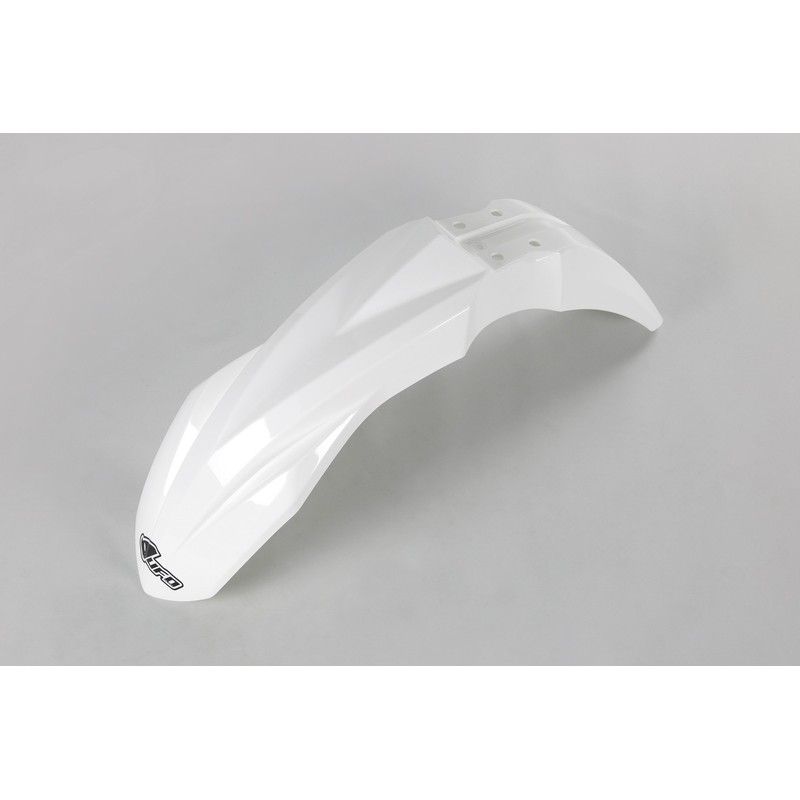 Guardabarros delantero UFO blanco Kawasaki KX250/450F - motoscamaralweb.com