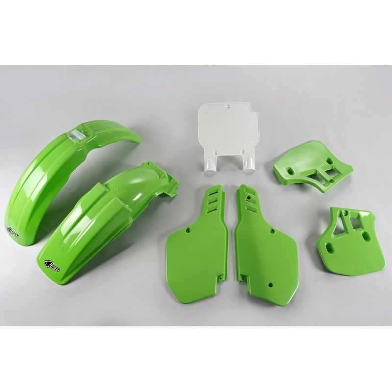 Kit de Plástica UFO Color OEM Kawasaki KX250 - motoscamaralweb.com