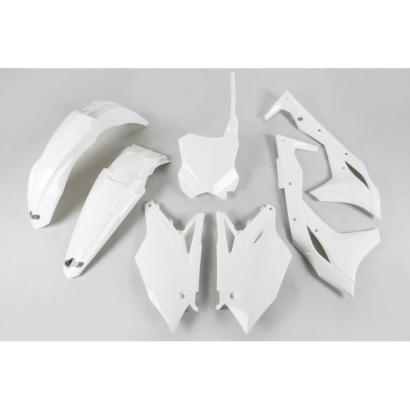 Kit de Plástica UFO blanco Kawasaki KX250F - motoscamaralweb.com