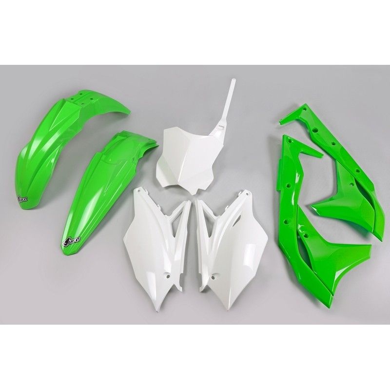 Kit de Plástica UFO Color OEM Kawasaki KX250F - motoscamaralweb.com
