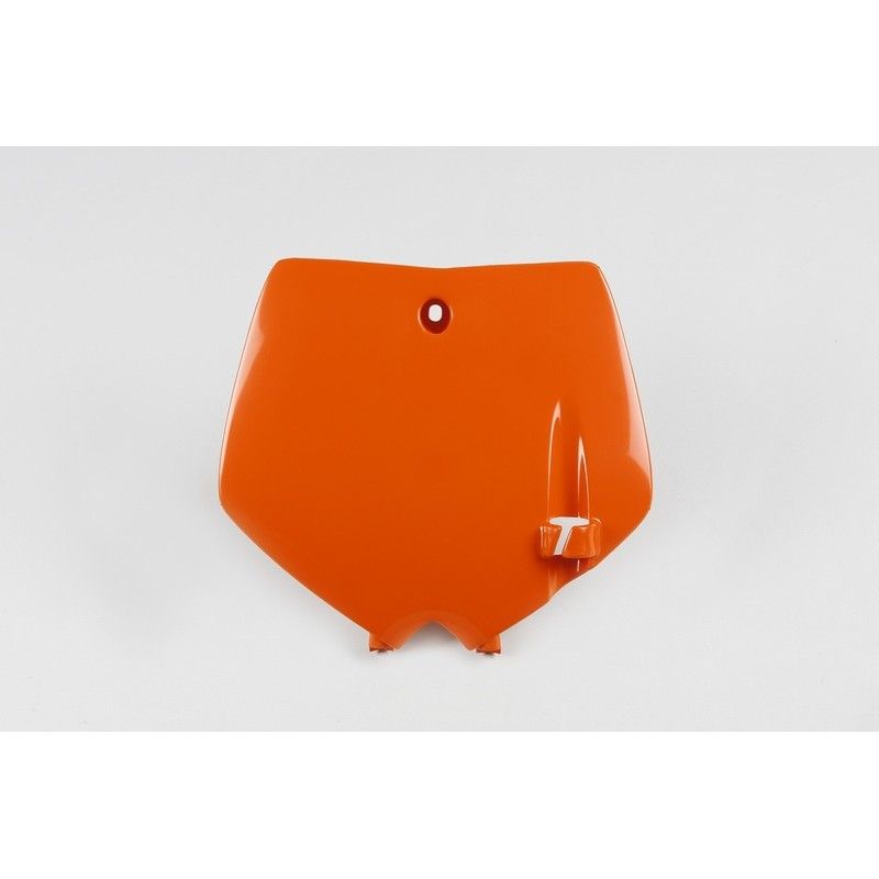 Portanúmeros delantero UFO KTM naranja KT03071-127 - motoscamaralweb.com