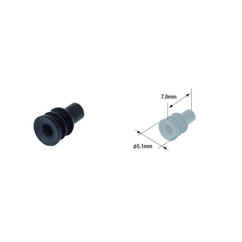 Junta hermética para conector TOURMAX tipo 070 (FRA) - motoscamaralweb.com