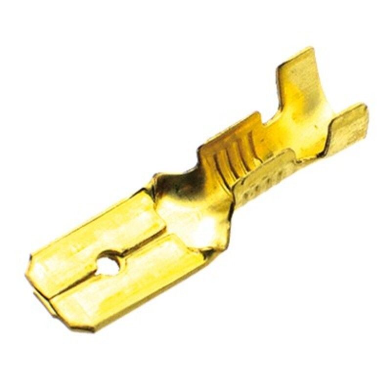 Bolsa de 10 terminales eléctricos faston macho V PARTS - motoscamaralweb.com