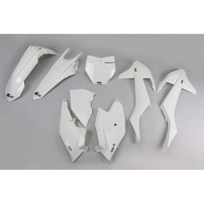 Kit plástica completo UFO KTM blanco KTKIT517-047 - motoscamaralweb.com