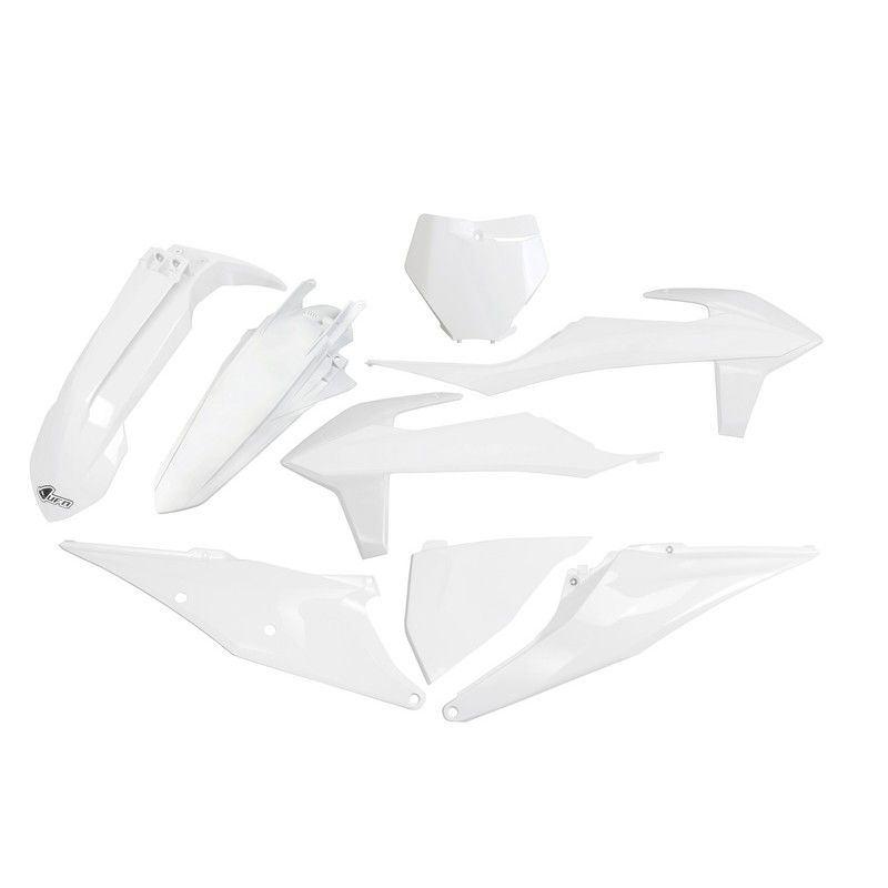 Kit plástica completo UFO KTM blanco KTKIT522047 - motoscamaralweb.com