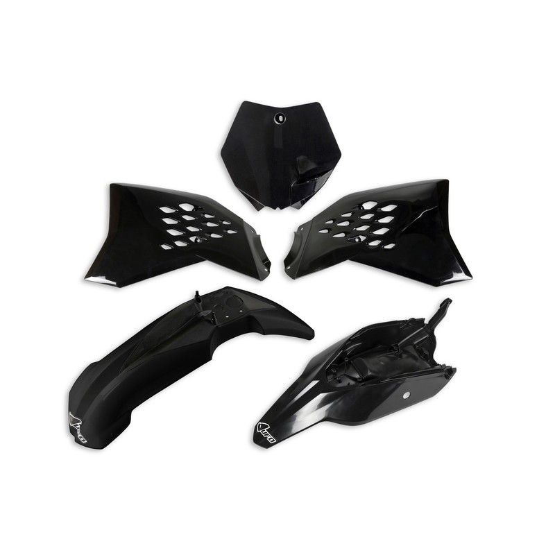 Kit de Plástica UFO SX65 12-15 negro - motoscamaralweb.com