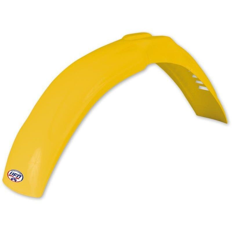 Guardabarros delantero universal UFO cross-enduro (1979-1983) amarillo ME08005-D - motoscamaralweb.com