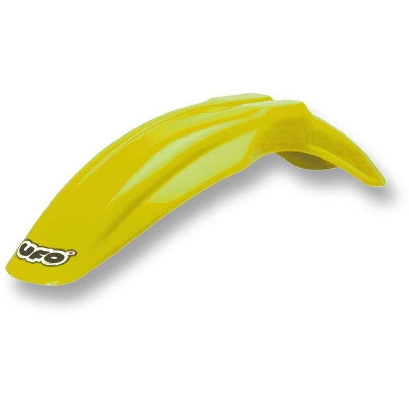 Guardabarros delantero universal supermotard UFO amarillo PA01027-102 - motoscamaralweb.com