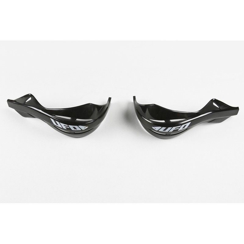 Recambio paramanos cerrado UFO alu handguards negro PM01637-001 - motoscamaralweb.com