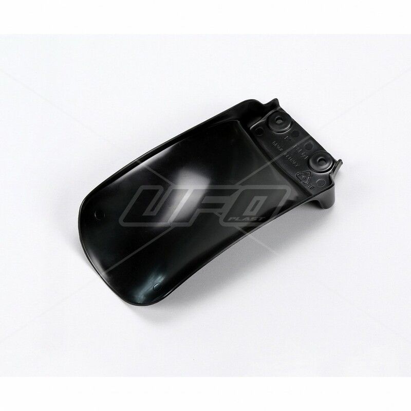 Faldilla protectora amortiguador UFO Suzuki negro SU03936 - motoscamaralweb.com