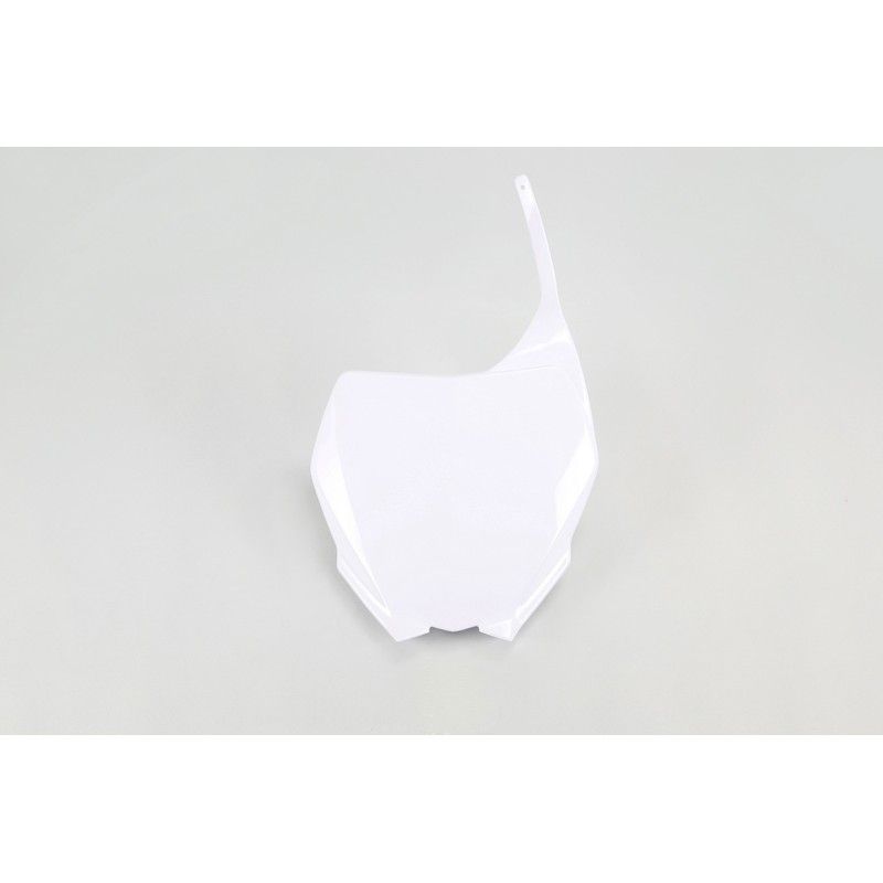 Portanúmeros delantero UFO Yamaha blanco YA03880-046 - motoscamaralweb.com
