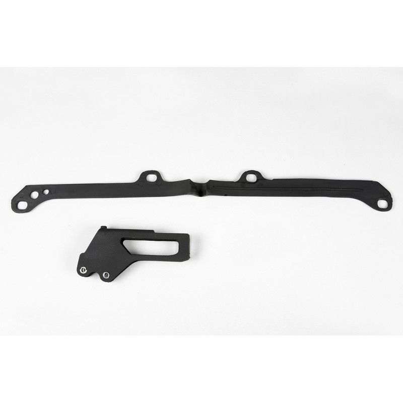 Guiacadenas + patín UFO Yamaha negro YA04800-001 - motoscamaralweb.com