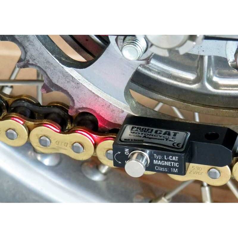 Tester láser alineador de cadena PROFI PRODUCTS 12mm - motoscamaralweb.com