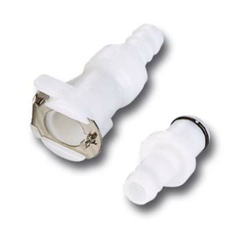 Enchufe rápido macarrón gasolina blanco MOTION PRO Ø6mm - motoscamaralweb.com