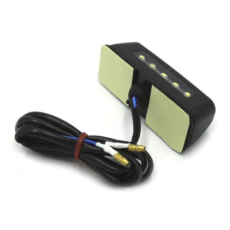 Luz de matricula LED V Parts Universal 12V0.5W 86x29mm - motoscamaralweb.com