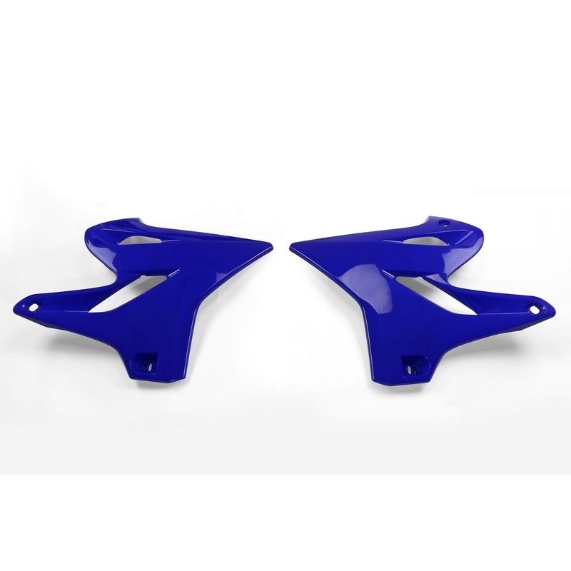 Plásticos laterales de radiador UFO Yamaha azul YA04844-089 - motoscamaralweb.com
